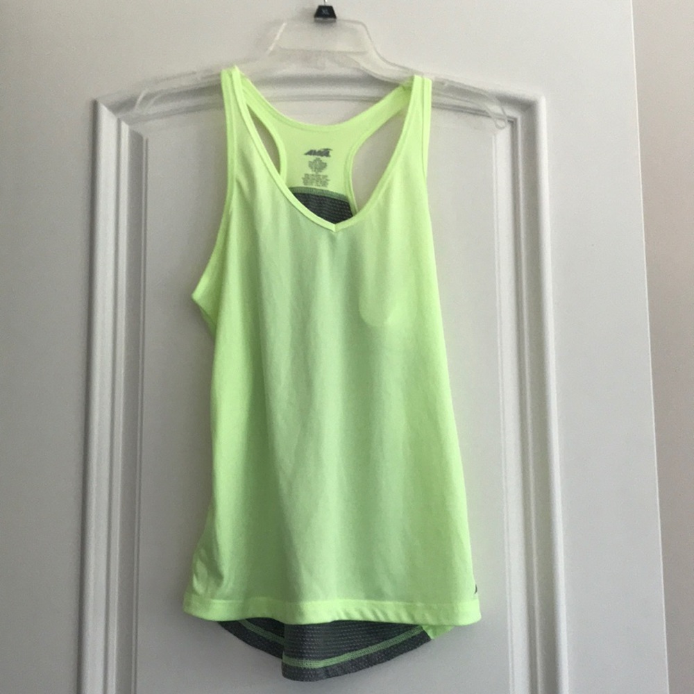 Avia Hot Yellow Racerback Top